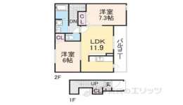 大阪府交野市 賃貸