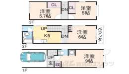 京都市西京区 賃貸