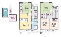 京都府長岡京市 賃貸
